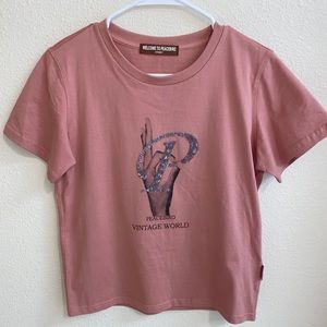 Girls sequin t-shirt size 12 Peacebird streetwear